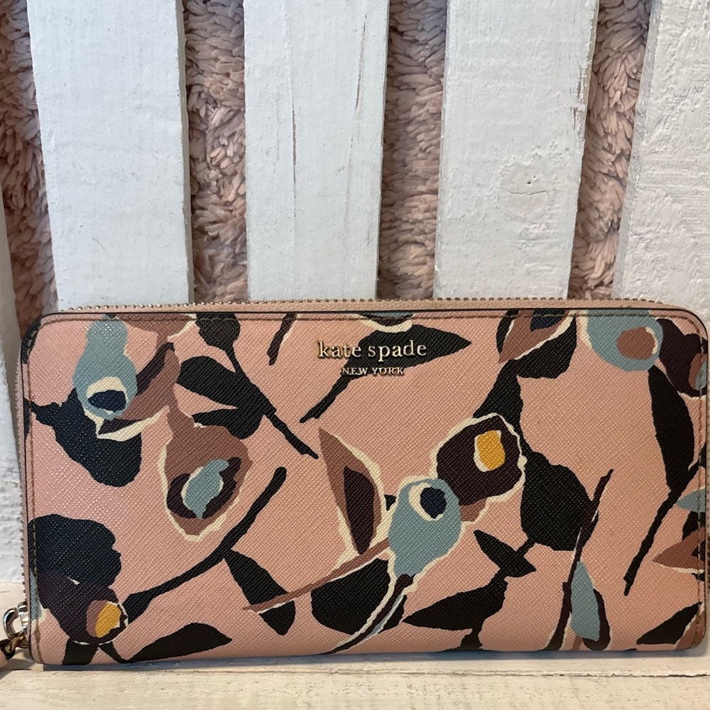 Kate Spade Multicolor Floral Wallet
